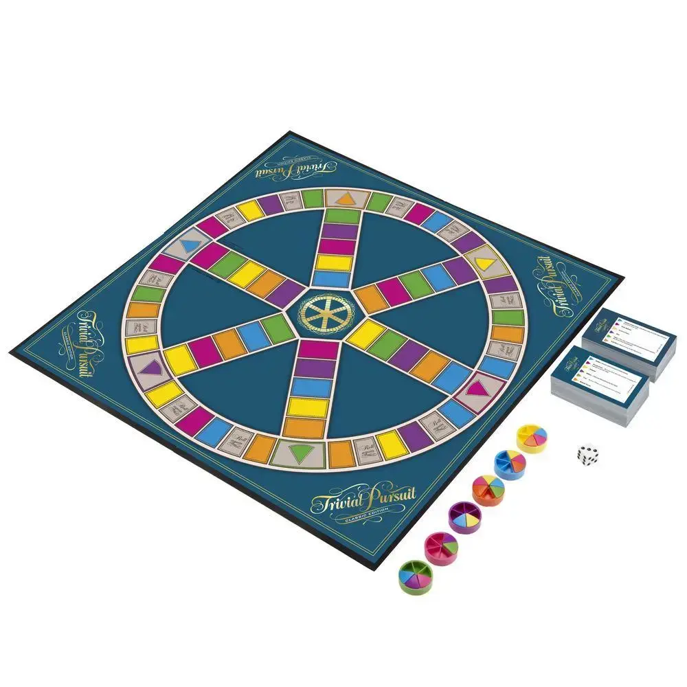 Настольная игра Hasbro Gaming Trivial Pursuit Classic Edition Photo 2