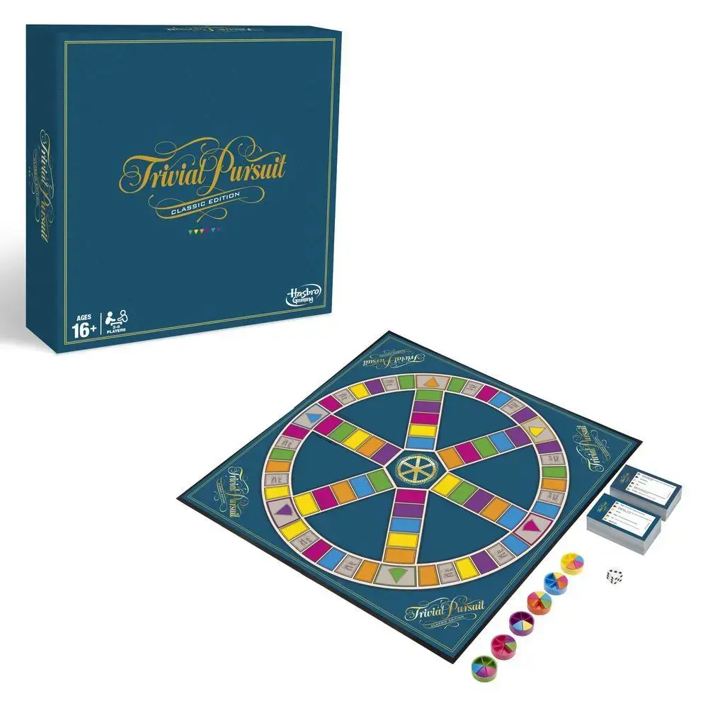 Настольная игра Hasbro Gaming Trivial Pursuit Classic Edition Photo 8