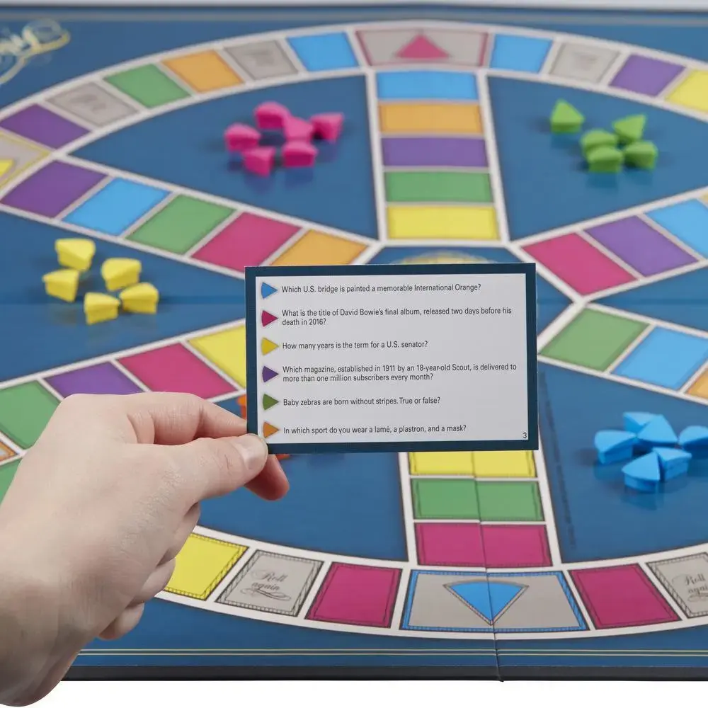 Настольная игра Hasbro Gaming Trivial Pursuit Classic Edition Photo 9