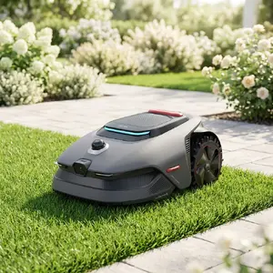 Роботизированная газонокосилка MOVA LiDAX Ultra 1200 аккумуляторная Серый, Красный, Черный LIDAR 1200 м² 5 Ач