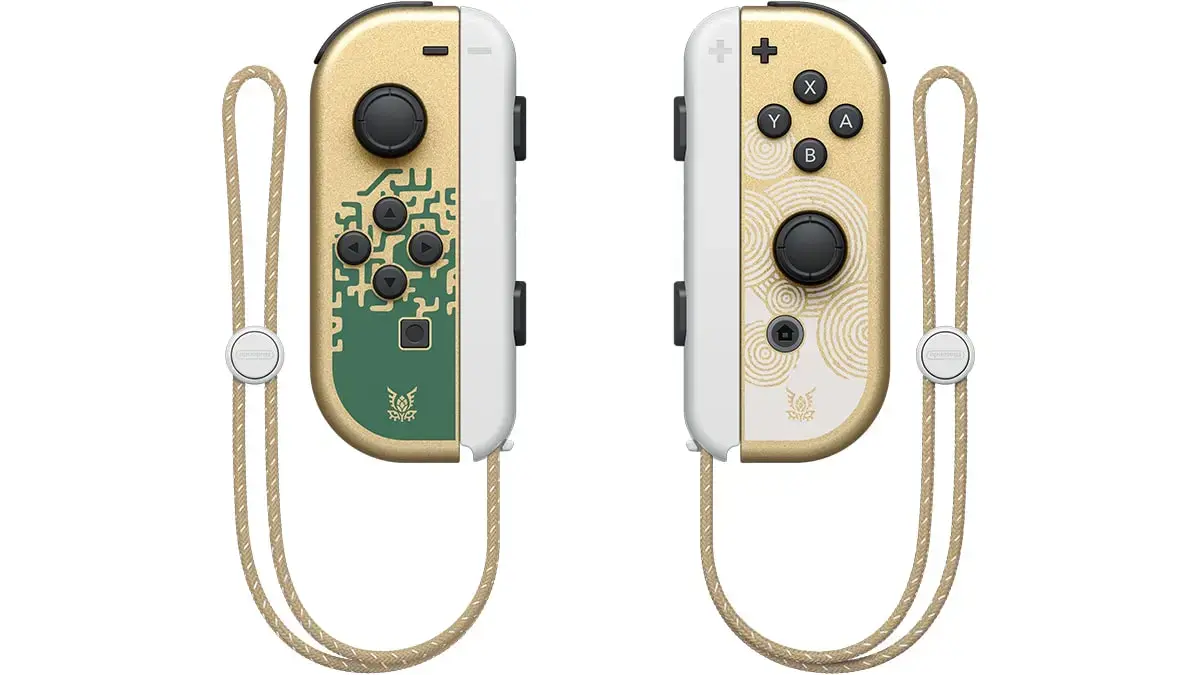 Portatīvā konsole Nintendo Switch OLED 64 GB zelta krāsā Photo 4