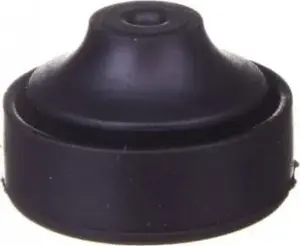 Ergom PDE 7 Rubber Cable Grommet, Black, IP67