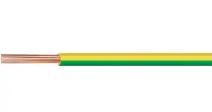 Кабель низкого напряжения Lapp 4520002 H07V-K, 450/750В, зелено-желтый