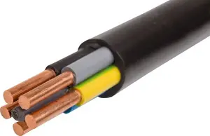 Elektrokabel YKY 5x2.5 barošanas kabelis 0.6/1kV 100m