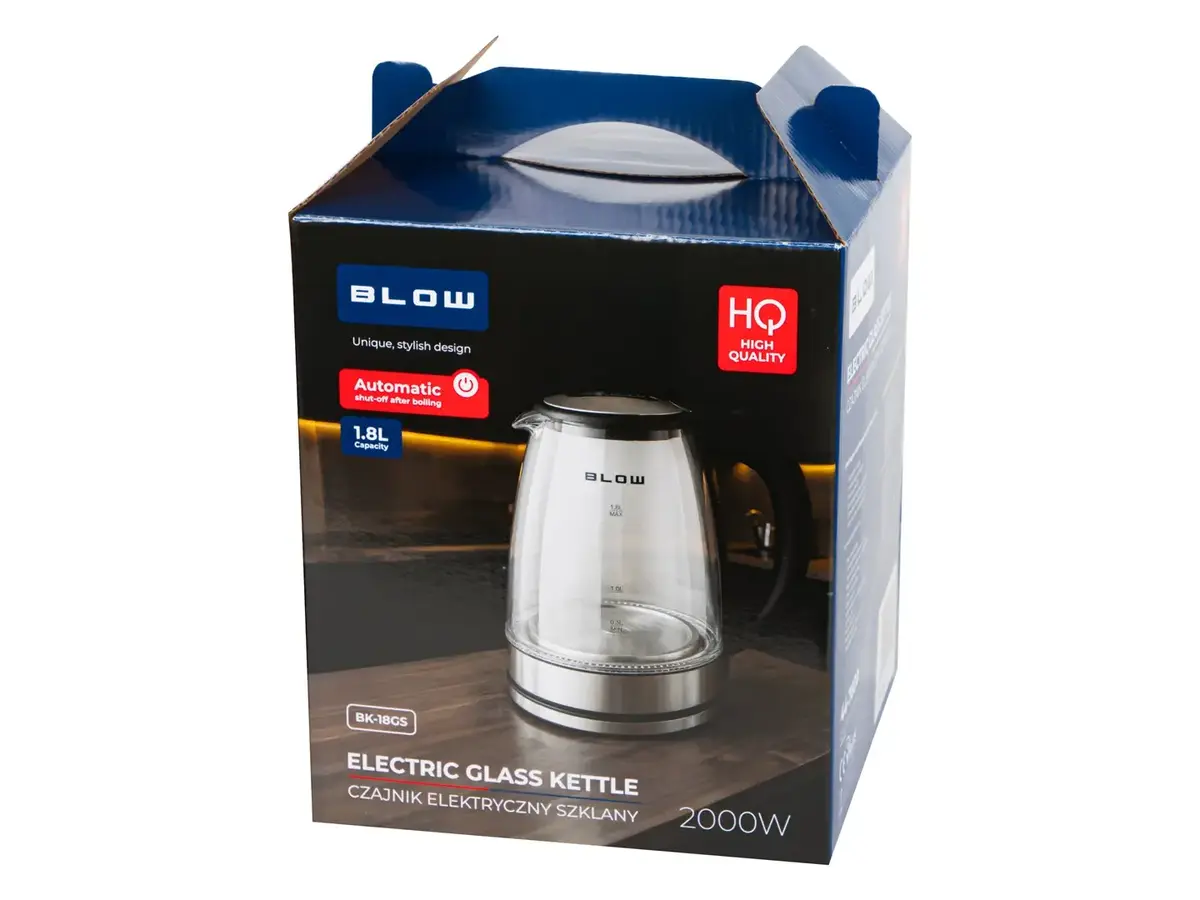 Elektriskā tējkanna BLOW BK-18GS Photo 5
