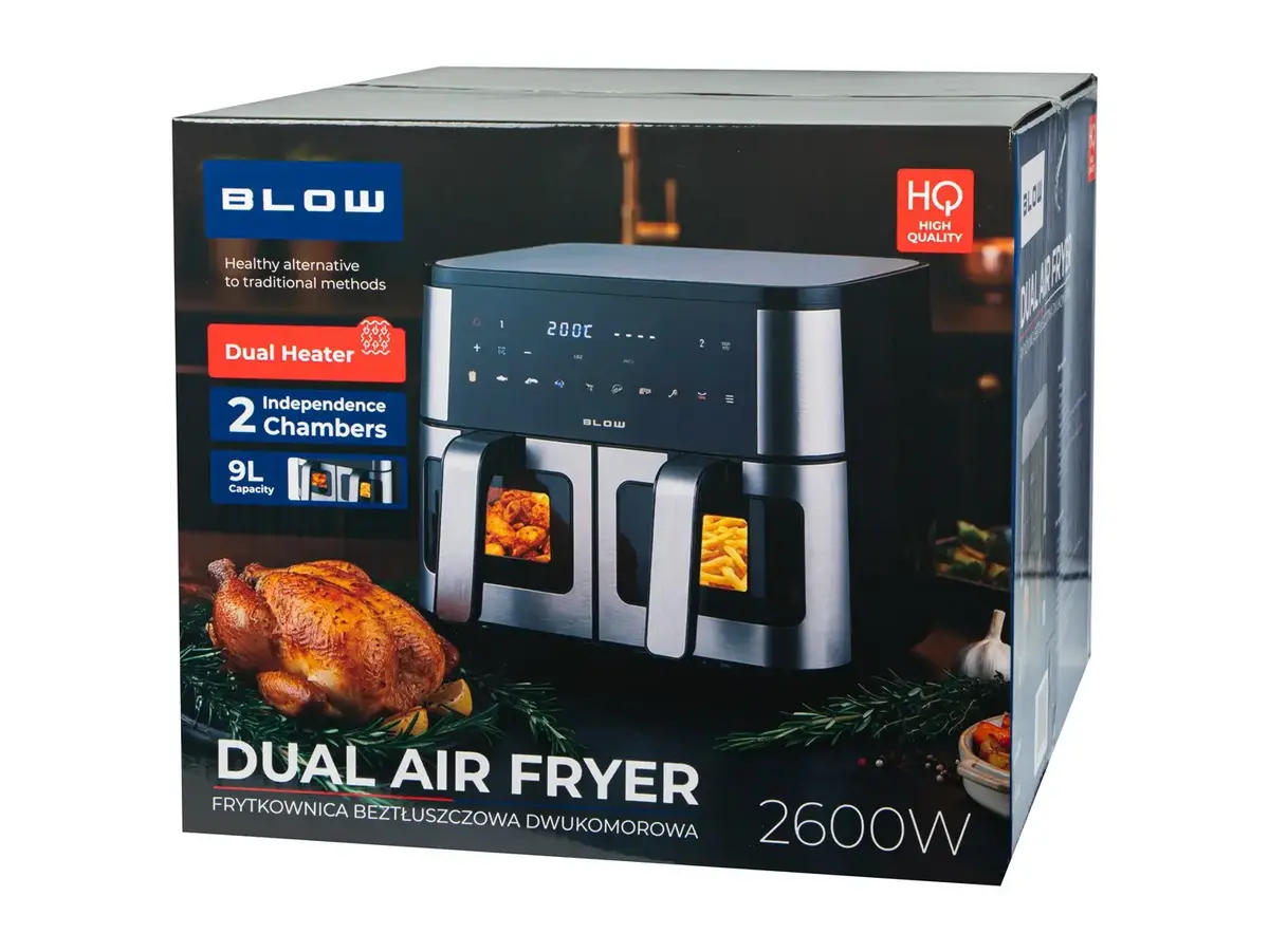 BLOW 9L karstā gaisa friteris 2500W | Digitālā vadība Photo 13