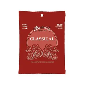 Martin Strings 41Y18M260 Classical Guitar Strings, Nylon, 6-Piece Set