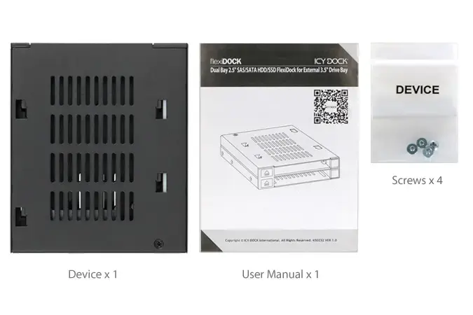 Icy Dock MB522SP-B HDD un SSD disku dokstacija Photo 12
