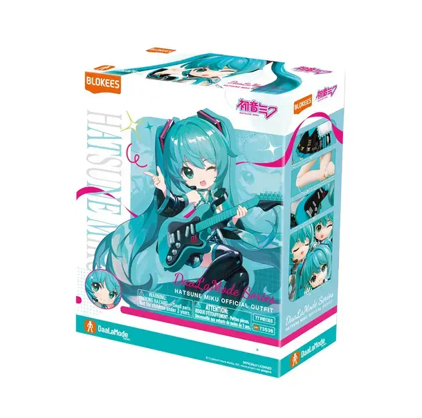 Фигурка BLOKEES DaaLaMode Series Hatsune Miku Official Outfit Photo 5