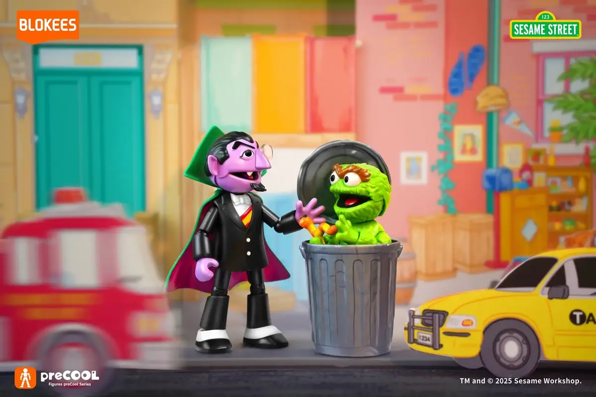 Фигурка BLOKEES Sesame Street preCOOL Count von Count Photo 4
