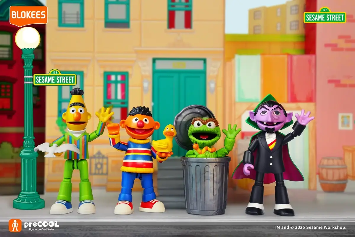 Фигурка BLOKEES Sesame Street preCOOL Count von Count Photo 5