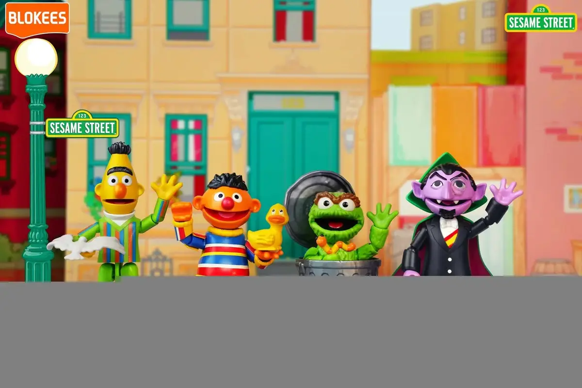 Фигурка BLOKEES Sesame Street preCOOL Series 1 Оскар Photo 5