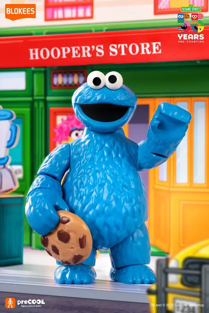 Фигурка BLOKEES Sesame Street preCOOL Series 2 Cookie Monster Photo 3