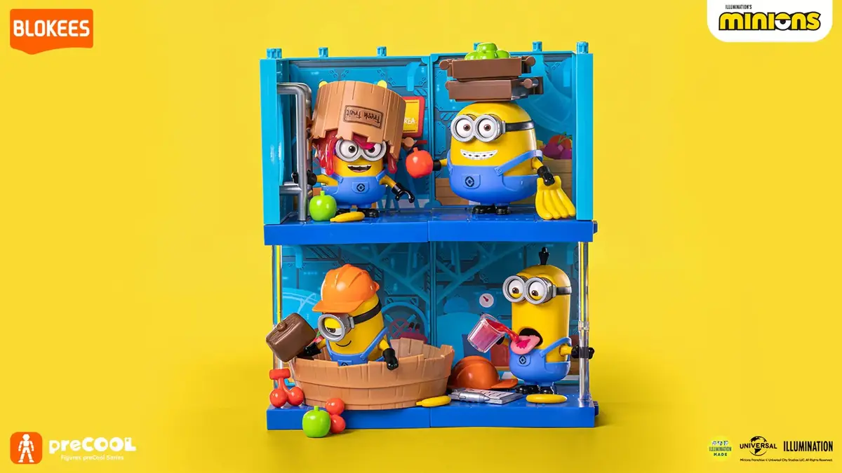 Фигурка BLOKEES Minions preCOOL S1 Стюарт: Фабрика желе Photo 5
