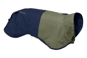 Ruffwear Sun Shower Dog Jacket, Size S, Blue Nylon