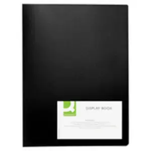 Q-Connect KF01260 A4 Box File, 40 Sheets Capacity, Black