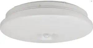 Потолочный светодиодный светильник Eco Light 24Вт 1920лм 4000К IP44 с датчиком движения PIR