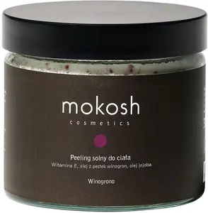 Mokosh Salt Body Scrub Grape 300g