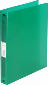 Q-Connect A4 4-Ring Binder 25mm Green