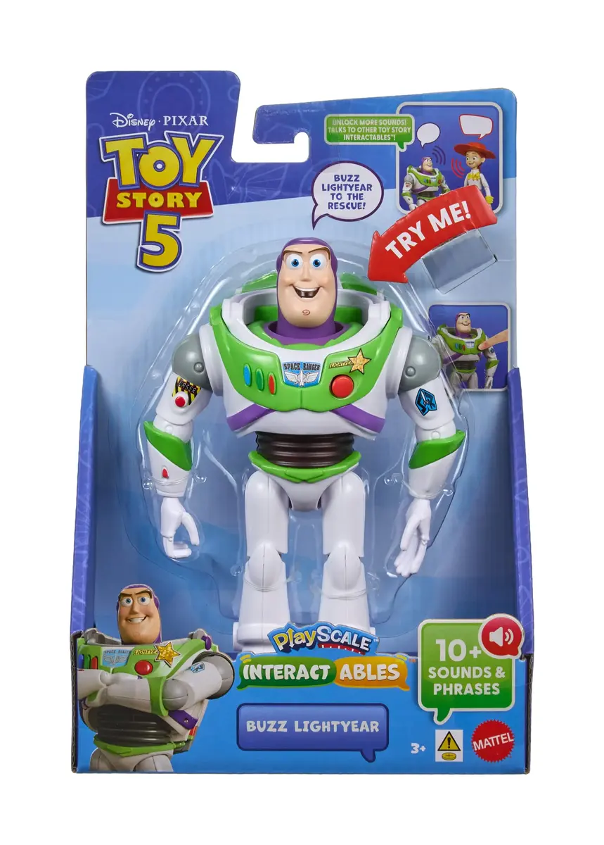 Mattel Toy Story 5 Interactables Buzz Lightyear Action Figure Photo 6