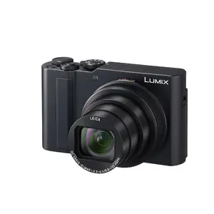 Panasonic Lumix DC-TZ300 Compact Camera, 20.1 MP, 1-inch CMOS Sensor, 15x Optical Zoom, 4K Video, Black