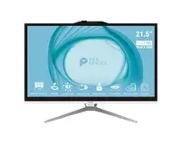 MSI PRO AP222T 14MA-664XEU All-in-One PC, Intel Core i3-14100, 21.5" FHD Touch Display, 16GB RAM, 512GB SSD, No OS, White