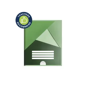 Тетрадь школьная Victor Stationery OU, 12 листов, 75 г/м2, в линейку, 200 x 165 мм