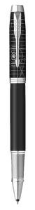Parker IM Legacy of Flight Collection Rollerball Pen, Black and Chrome