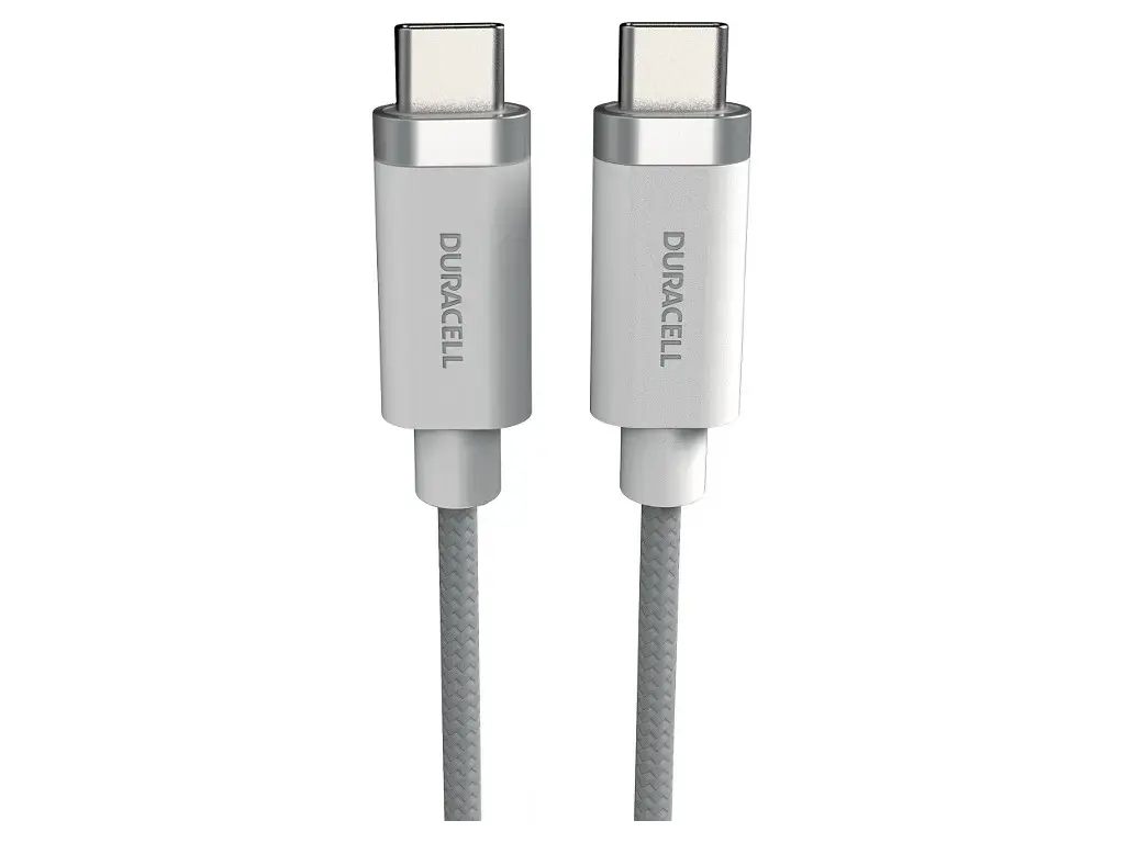 Кабель Duracell USB7030W USB-C на USB-C Photo 2