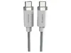 Кабель Duracell USB7030W USB-C на USB-C Photo 2
