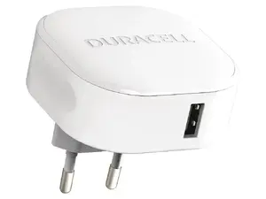 Duracell DRACUSB12W-EU USB Wall Charger 2.4A for Smartphones and Tablets