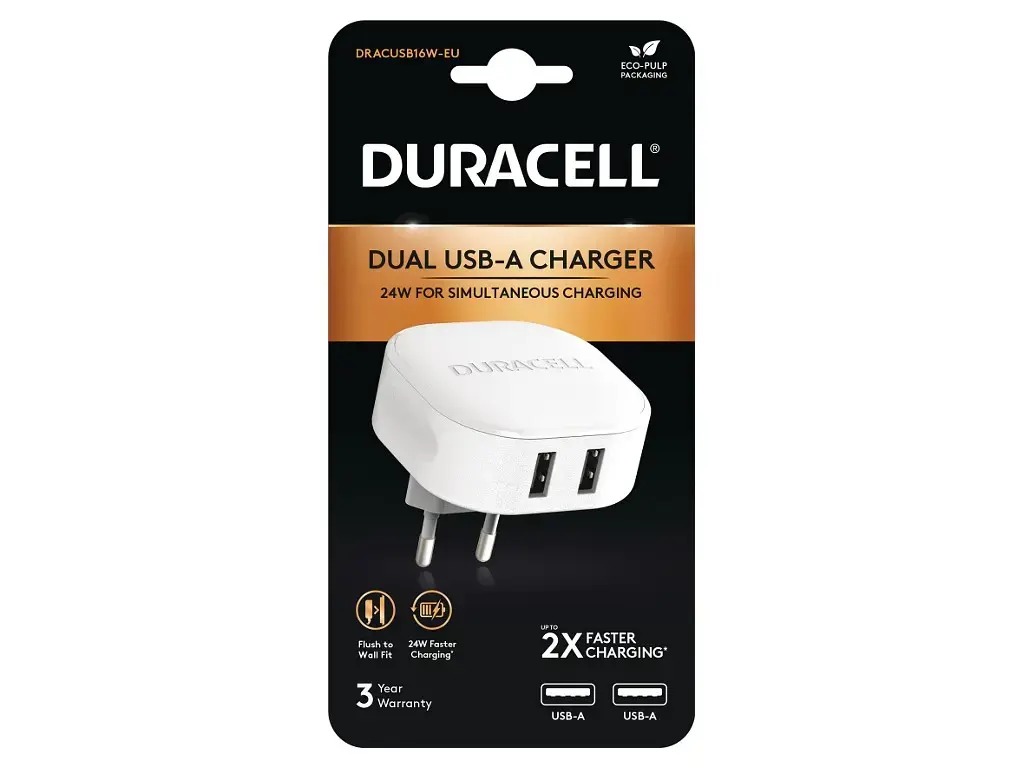 Duracell DRACUSB16W-EU lādētājs mobilajām ierīcēm Photo 2