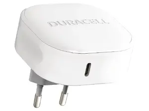 Duracell DRACUSB18W-EU USB-C PD 20W Wall Charger White