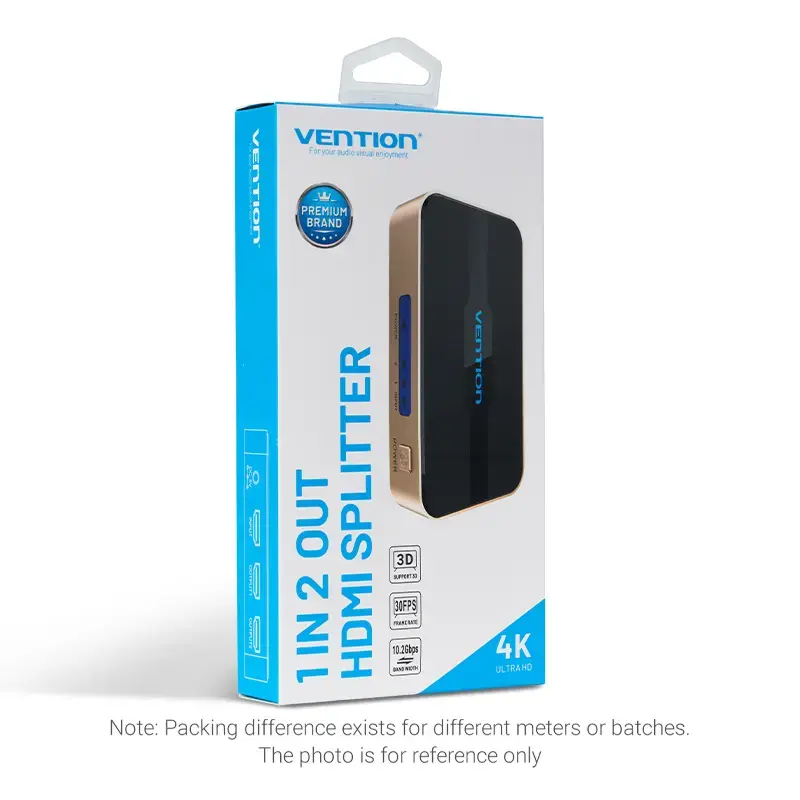 Разветвитель HDMI Vention 1x2 4K@30Гц ACBG0-EU Photo 8