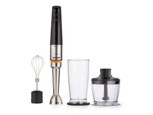 Gorenje HBX1200EB Hand Blender, 1200 W, 0.8 L Plastic Jar, Variable Speed, Stainless Steel