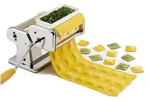 Marcato Ravioli Attachment for Atlas 150 Pasta Machine, Chrome