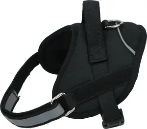 Techonic Dog Harness, Size S, Chest Circumference 42-53 cm, Black