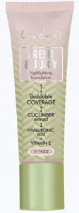 Тональный крем для лица Lovely Fresh & Juicy Illuminating 01 Nude 25г