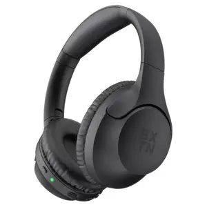 Buxton BHP 8700 Black Wireless Bluetooth 5.3 Headphones with Microphone