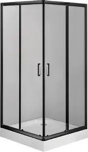 Deante KDDZN41K Square Shower Enclosure with Shower Tray 90x90 cm