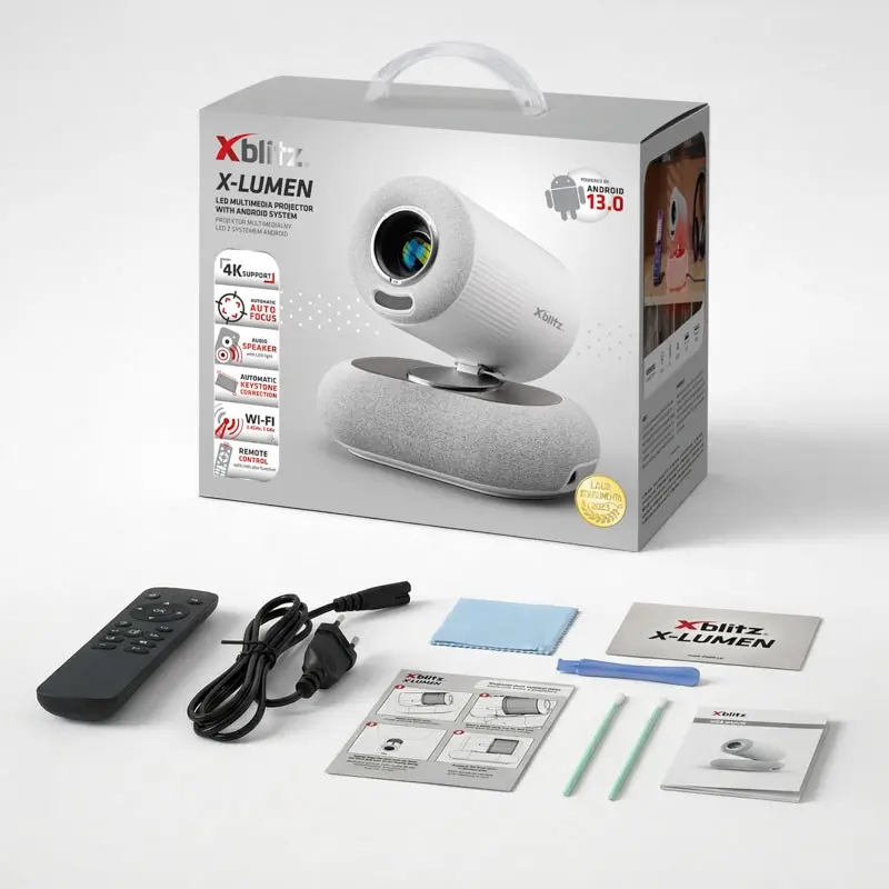Xblitz X-Lumen LED Multimedia Projector with Android Photo 4