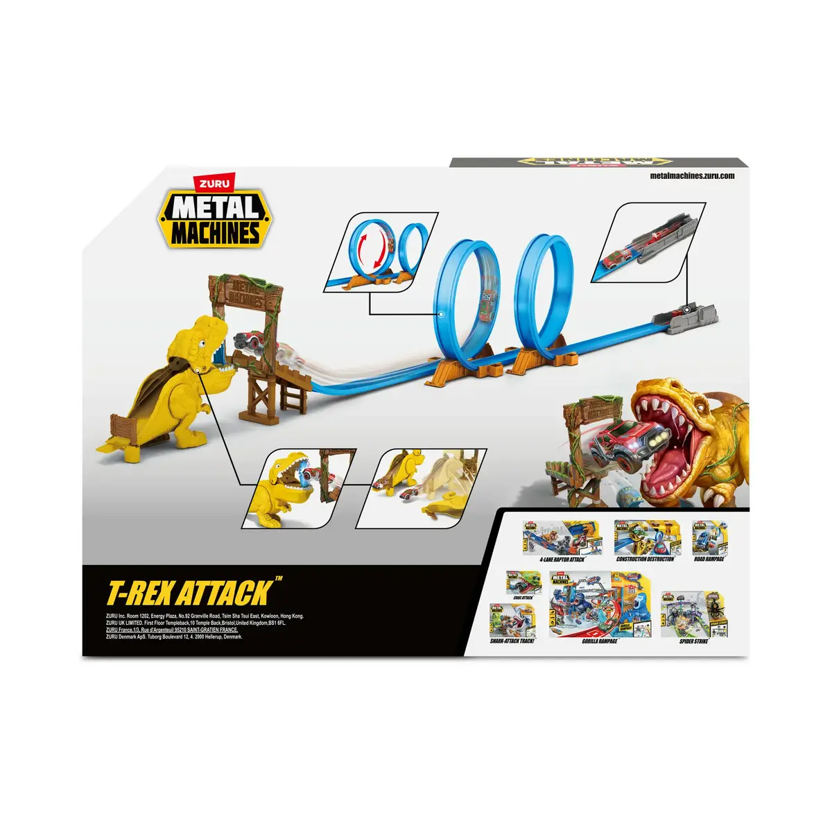 Игровой набор Mentor Metal Machines T-Rex Attack Photo 4