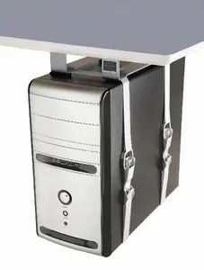 Kondator LiftFix pie galda stiprināms datora korpusa turētājs, sudraba krāsā