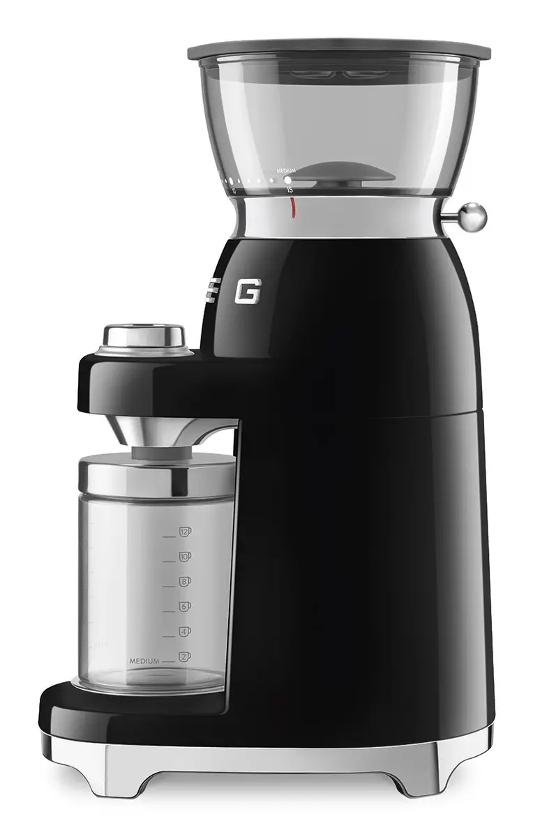 Smeg CGF03BLEU Coffee Grinder Black Photo 2
