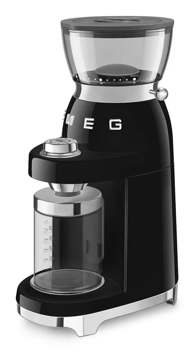 Smeg CGF03BLEU Coffee Grinder Black Photo 4