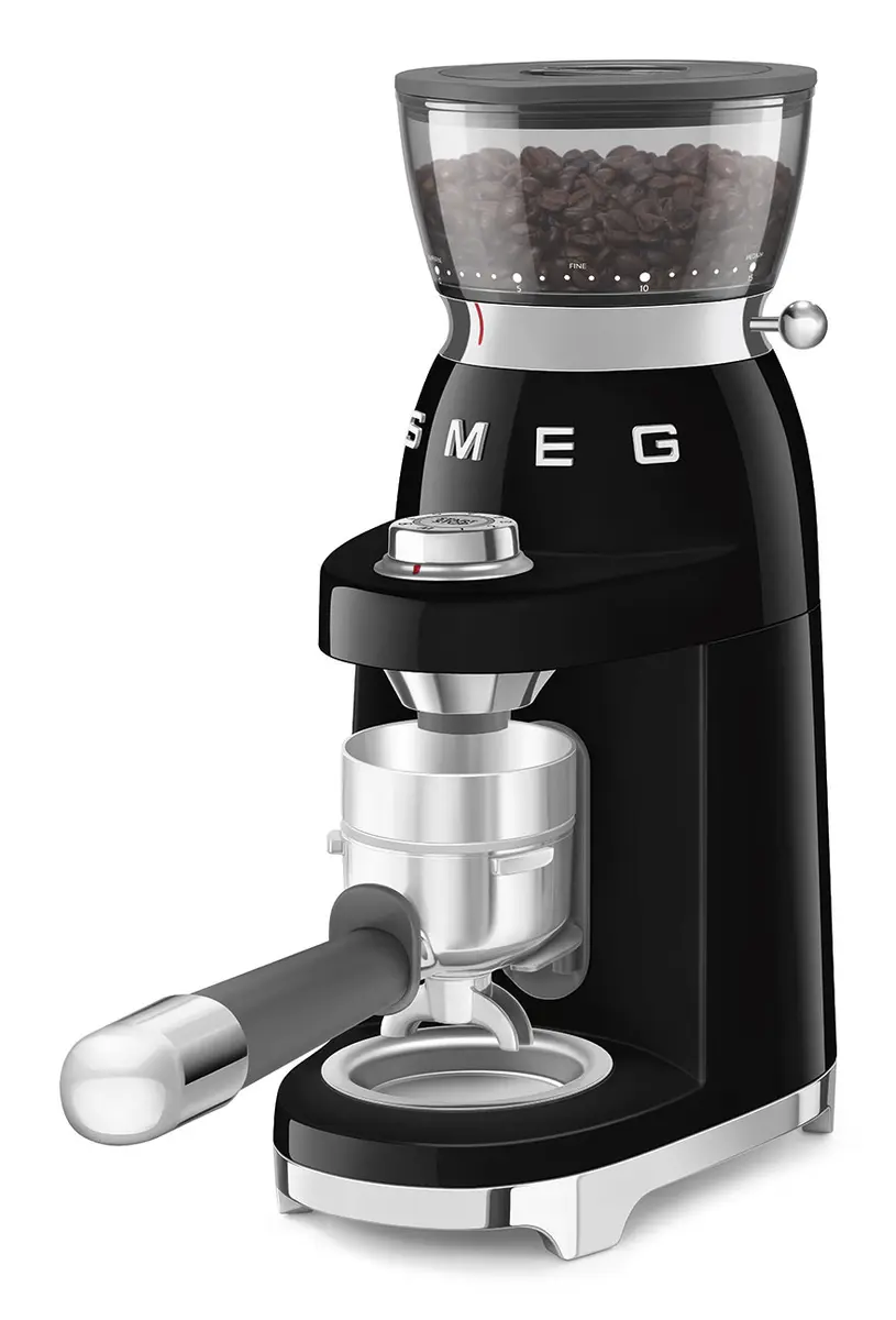 Smeg CGF03BLEU Coffee Grinder Black Photo 6