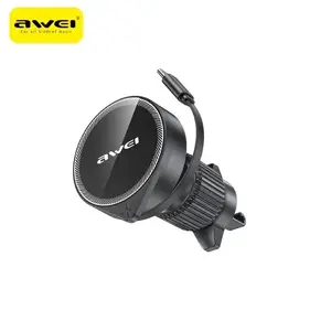 Awei X73 MagSafe Car Holder for Air Vent Black