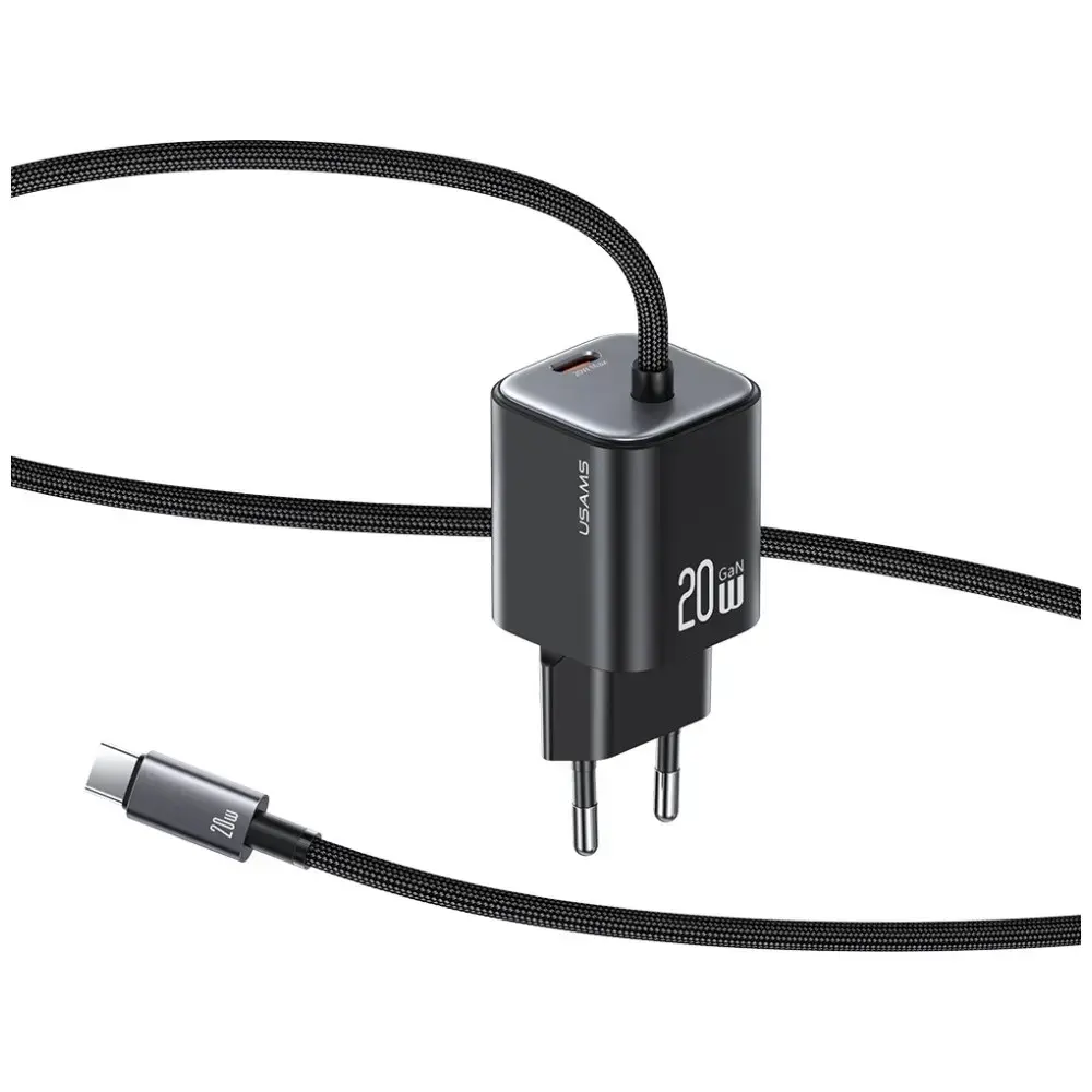 Сетевое зарядное устройство Usams 20W GaN Photo 2