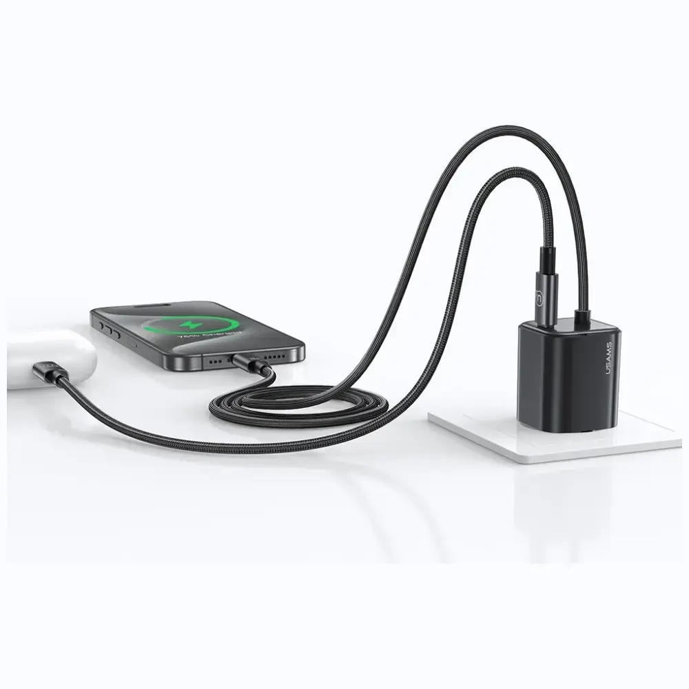 Сетевое зарядное устройство Usams 20W GaN Photo 8