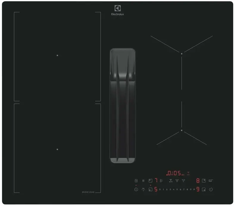 Electrolux ECC63410CB indukcijas plīts virsma ar